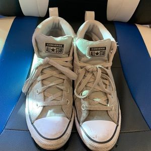 Converse All Star Greyish Teal - Mens 7.5 Woman’s 9.5 (Used - No Box)